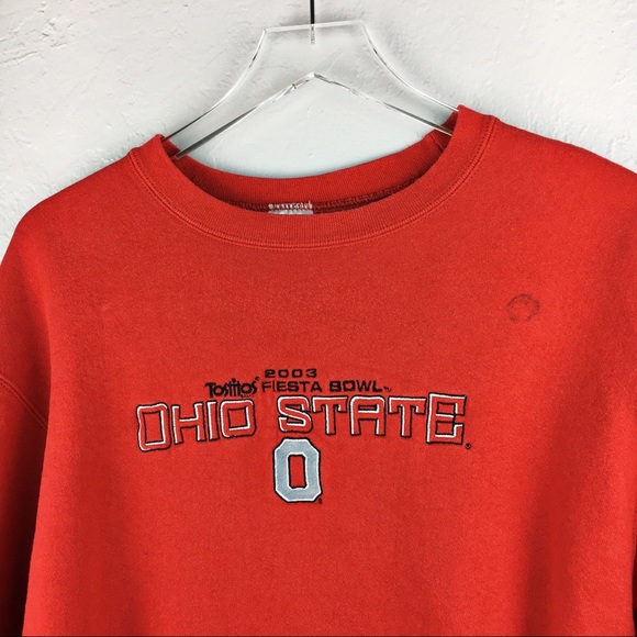 VTG Ohio St. Buckeyes Fiesta Bowl 2003 Crewneck - Picture 1 of 8